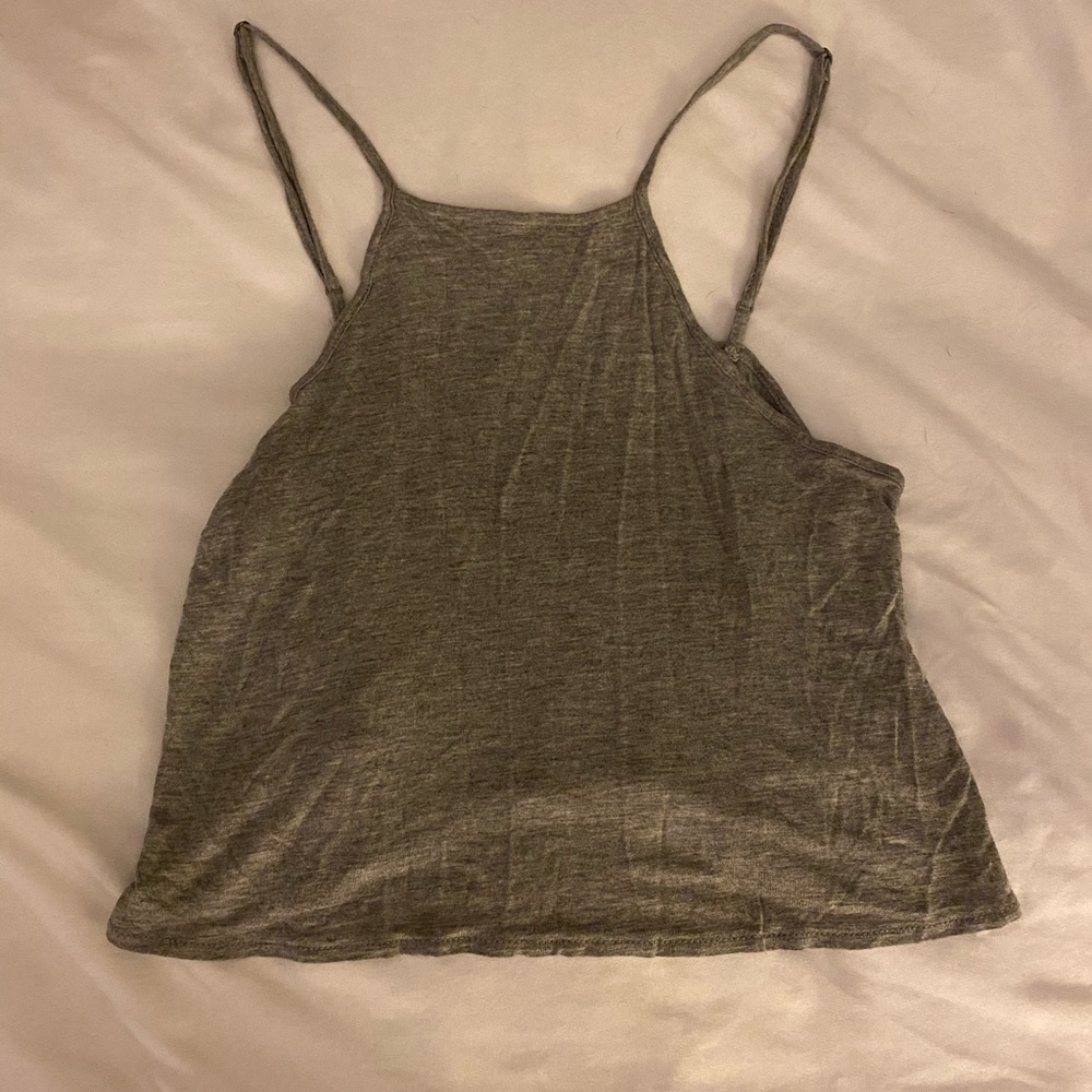 Gray Crop Top!